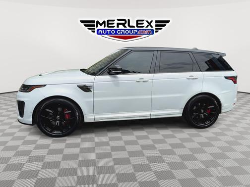 White 2019 Land Rover Range Rover Sport SVR
