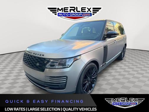 Gray 2019 Land Rover Range Rover 5.0L V8 Supercharged