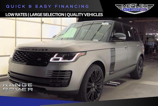 Gray 2019 Land Rover Range Rover 5.0L V8 Supercharged