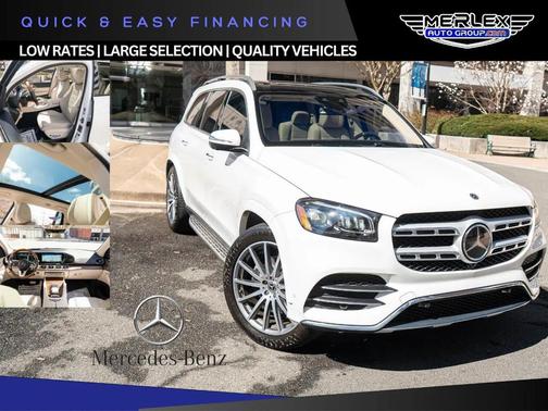 White 2021 Mercedes-Benz GLS 580 4MATIC SUV