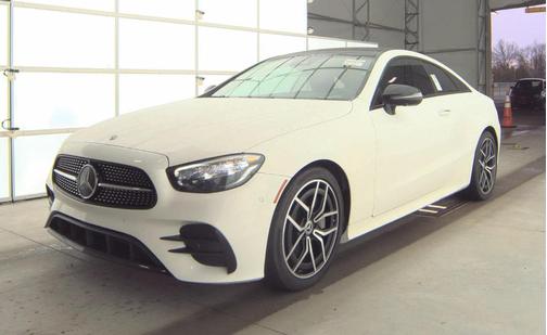 White 2021 Mercedes-Benz E-Class 4MATIC