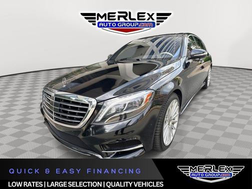 Obsidian Black Metallic 2015 Mercedes-Benz S-Class 4MATIC