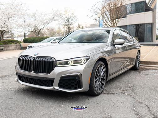 Gray 2021 BMW 750 Li xDrive