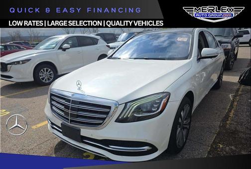 Diamond White 2018 Mercedes-Benz S-Class 4MATIC