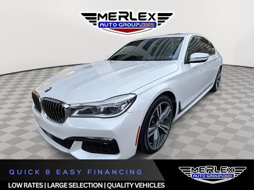 White 2017 BMW 750 I