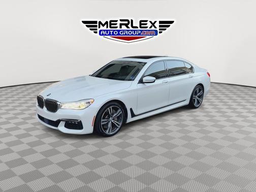 White 2017 BMW 750 I