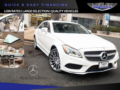 White 2017 Mercedes-Benz CLS 550 550 AMG Package Sedan