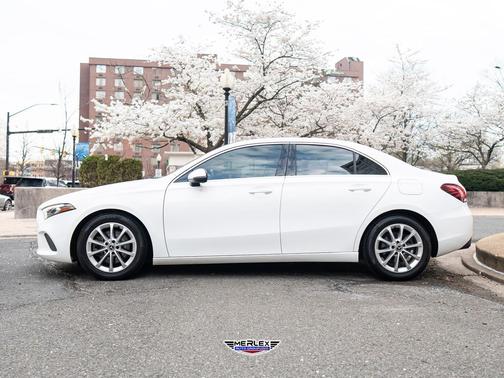 White 2021 Mercedes-Benz A-Class 220