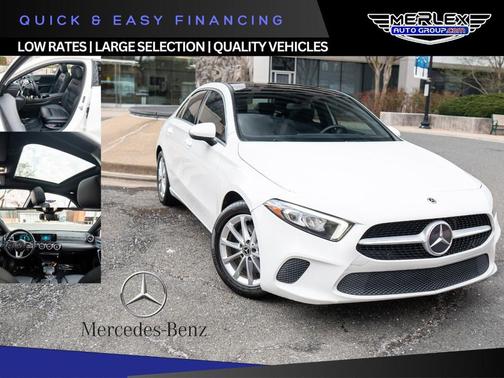 White 2021 Mercedes-Benz A-Class 220
