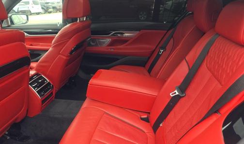 Black 2017 BMW 750 Li