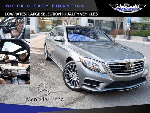 Gray 2017 Mercedes-Benz S-Class 550