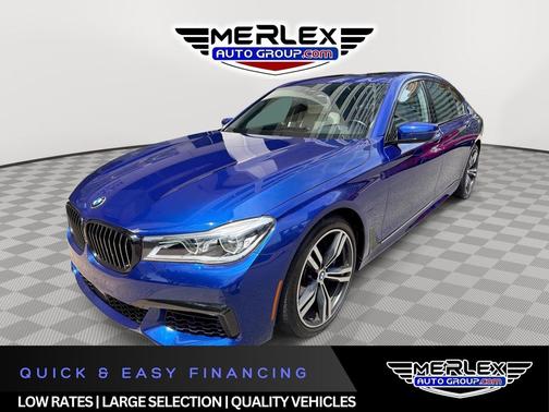 Imperial Blue Metallic 2018 BMW 750 i