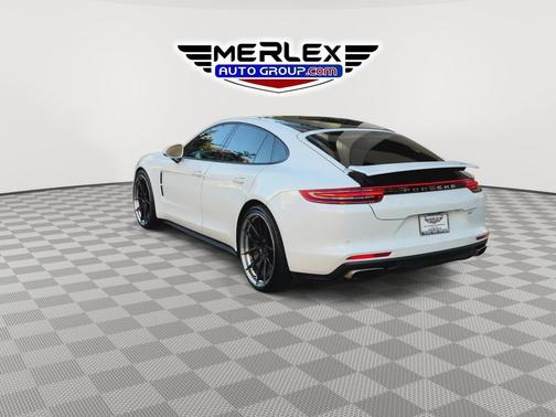 White 2018 Porsche Panamera 4