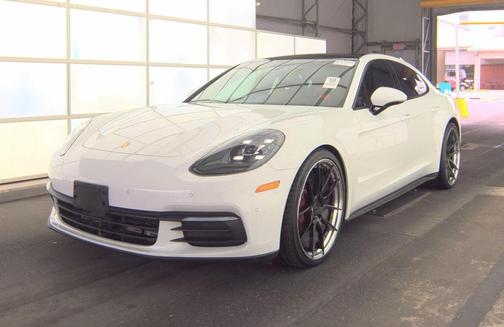 White 2018 Porsche Panamera 4