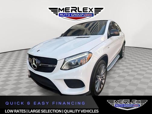 Polar White 2019 Mercedes-Benz AMG GLE 43 Coupe 4MATIC