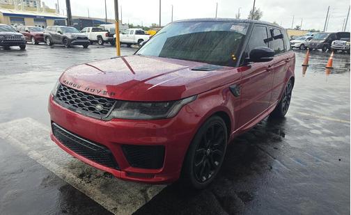 Red 2020 Land Rover Range Rover Sport HSE Dynamic