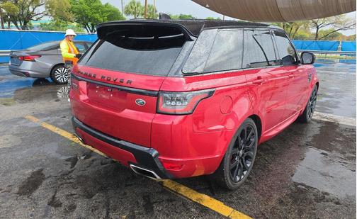 Red 2020 Land Rover Range Rover Sport HSE Dynamic