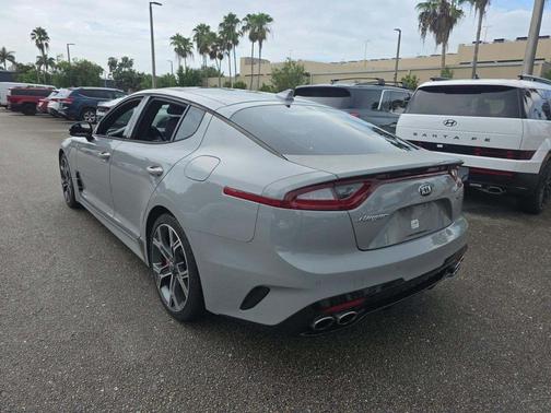 Ceramic Silver 2018 Kia Stinger GT1