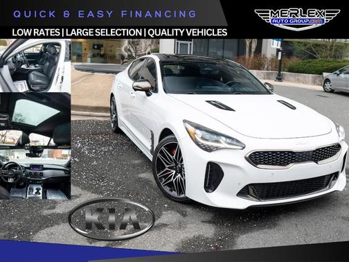 Snow White Pearl 2022 Kia Stinger GT2