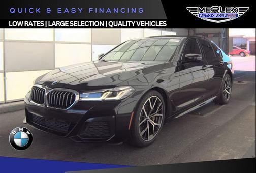 Black 2021 BMW 530 M SPORT
