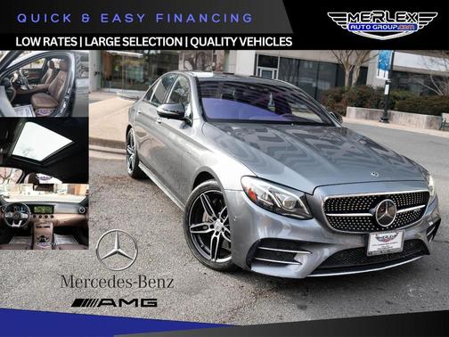 Gray 2019 Mercedes-Benz AMG E 53 4MATIC Sedan