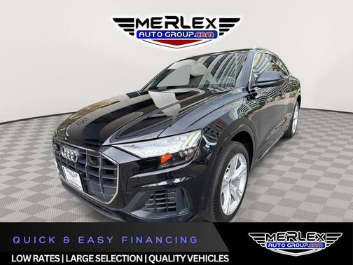 Black 2021 Audi Q8 55 Premium Plus