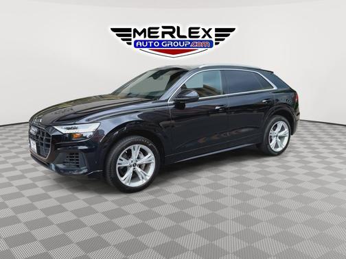 Black 2021 Audi Q8 55 Premium Plus