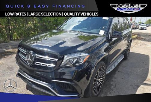 Black 2018 Mercedes-Benz AMG GLS 63 4MATIC