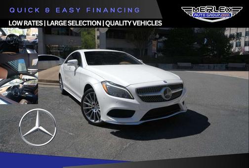 Diamond White 2017 Mercedes-Benz CLS 550 550