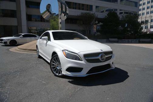 Diamond White 2017 Mercedes-Benz CLS 550 550