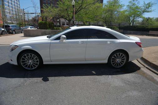 Diamond White 2017 Mercedes-Benz CLS 550 550