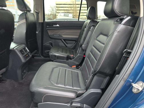 Blue 2021 Volkswagen Atlas SEL Premium