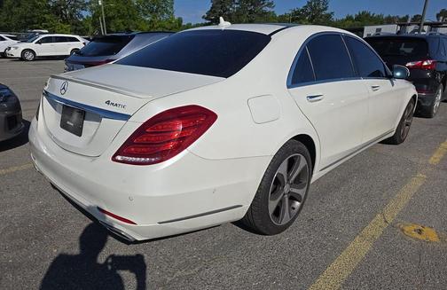 Diamond White 2016 Mercedes-Benz S-Class 4MATIC