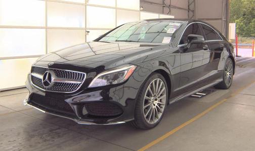 Black 2017 Mercedes-Benz CLS 550 550 Sedan