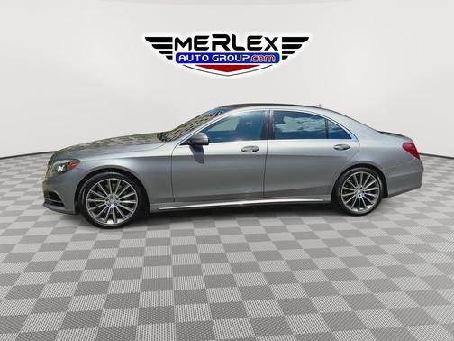 Palladium Silver 2015 Mercedes-Benz S-Class 550