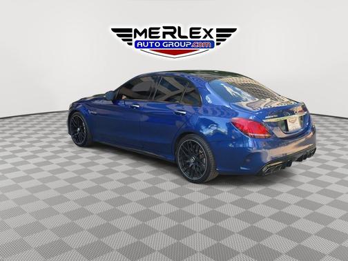 Brilliant Blue Metallic 2021 Mercedes-Benz AMG C 63 63 AMG