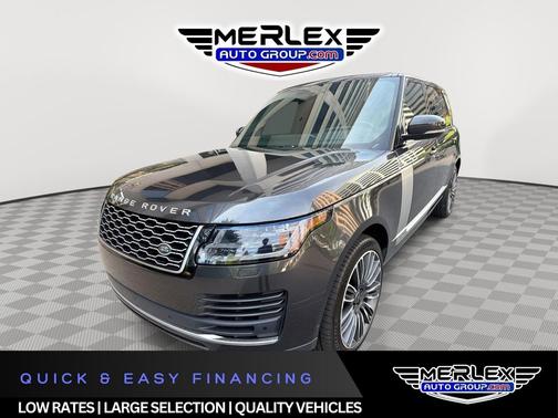 Black 2021 Land Rover Range Rover P525 Westminster