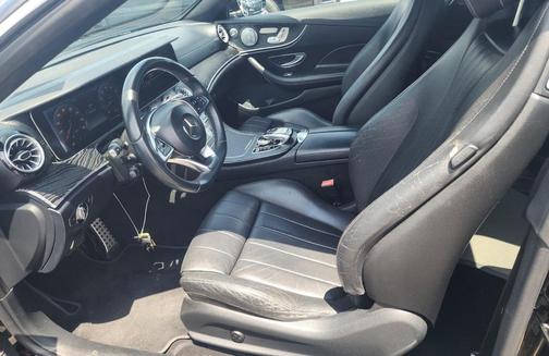 Black 2018 Mercedes-Benz E-Class 400 Convertible
