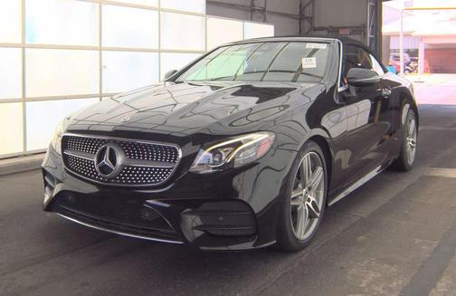 Black 2018 Mercedes-Benz E-Class 400 Convertible
