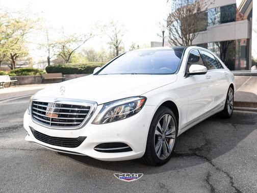 Diamond White 2016 Mercedes-Benz S-Class 4MATIC