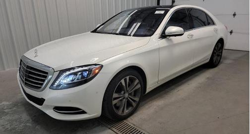 White 2016 Mercedes-Benz S-Class 4MATIC