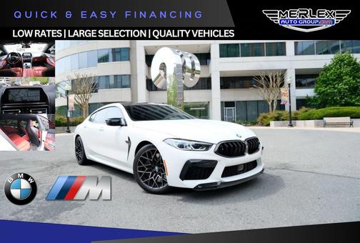 Alpine White 2022 BMW M8 Gran Coupe i Sedan
