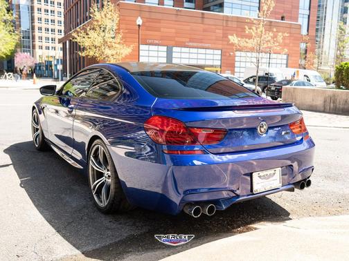 Blue 2016 BMW M6 Base