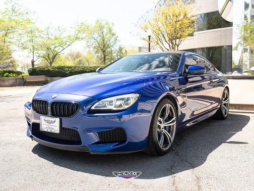 Blue 2016 BMW M6 Base