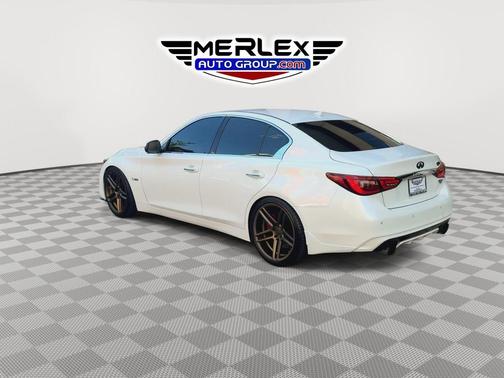 Majestic White 2018 INFINITI Q50 3.0t RED SPORT 400