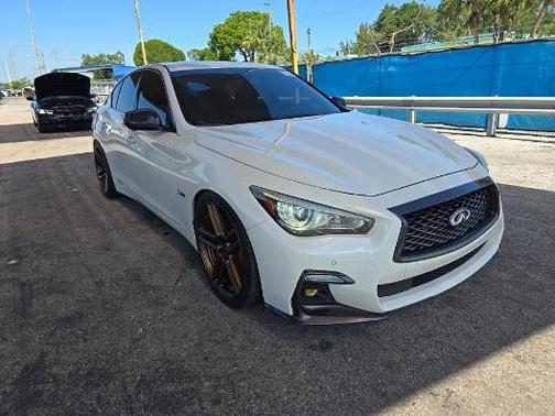 Majestic White 2018 INFINITI Q50 3.0t RED SPORT 400