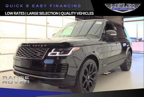 Black 2019 Land Rover Range Rover 5.0L V8 Supercharged