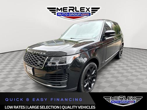 Black 2019 Land Rover Range Rover 5.0L V8 Supercharged