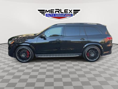Obsidian Black Metallic 2021 Mercedes-Benz AMG GLS 63 Base