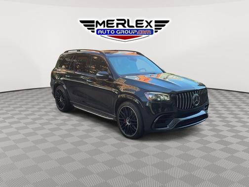 Obsidian Black Metallic 2021 Mercedes-Benz AMG GLS 63 Base
